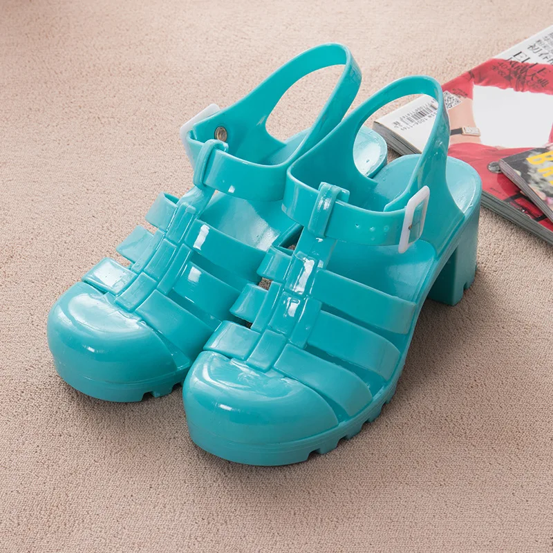

10012 sandals with transparent jelly sandals women sandals