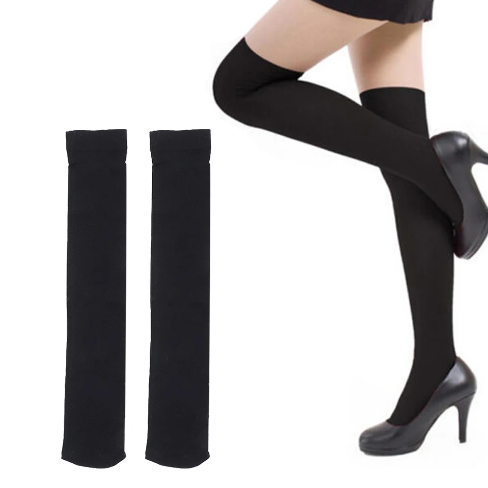 

1Pair Summer Fashion Women Girl Over Knee Stockings Japanese Style Autumn Elastic Women Long Socks Cotton Opaque Over Knee Socks