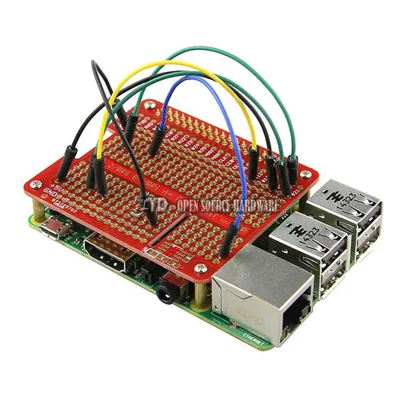 Шаговый двигатель сервопривод Робот Плата расширения для Raspberry Pi Zero/3B/2B/B