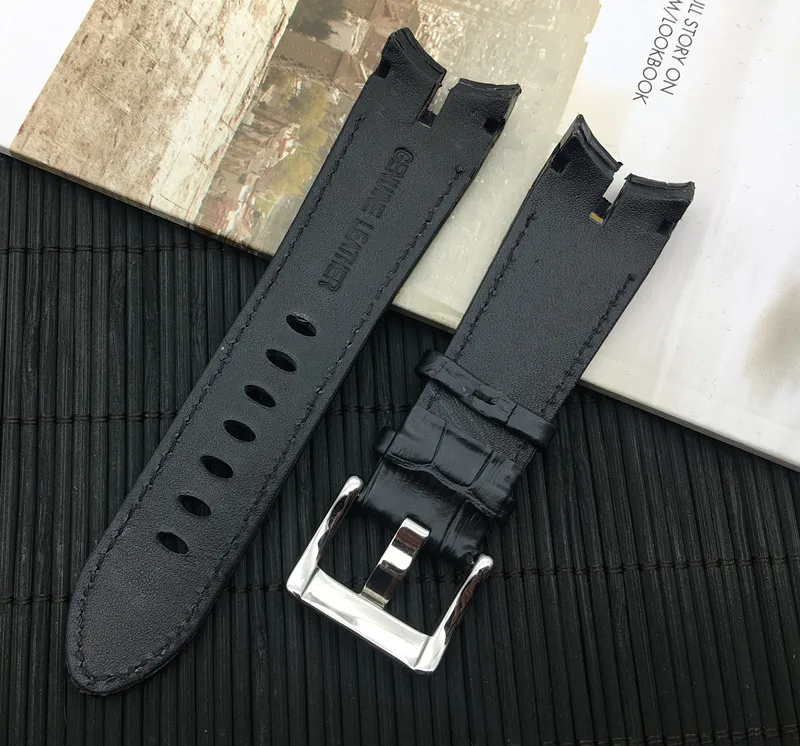 Ремешок для часов Roger Dubuis из натуральной кожи 26 мм 42 мм|leather watchband|genuine leather
