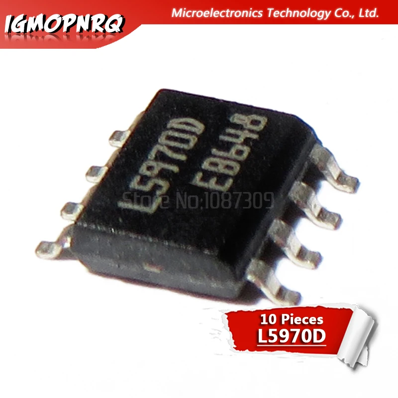 10pcs L5970D013TR SOP8 L5970D SOP L5970 SOP 8 5970D SMD new and ...