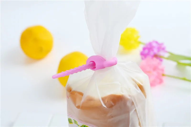 10pcs/lot Food grade Silicone Bag Ties, Cable Management, Zip Tie Twist, All purpose Multi use