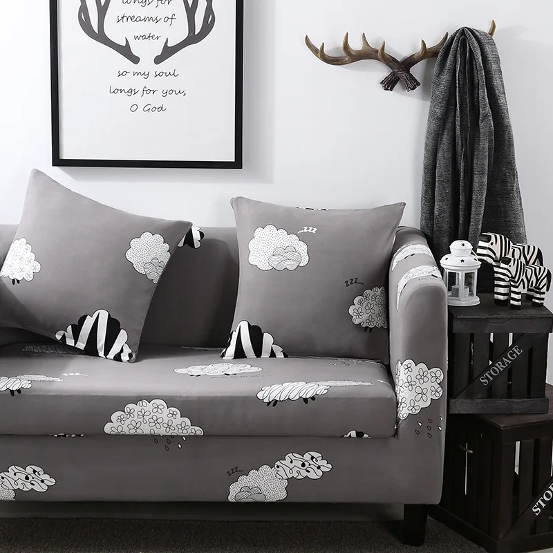 Sofa Cover Loveseat Furniture Protector Sofa Protect Sofa Tight Wrap All-inclusive Slip-resistant Elastic Soft Sofa Cover