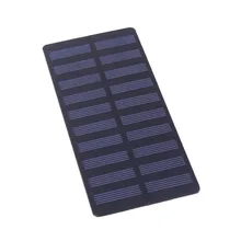 Cewaal Universal 5.5V 3W Solar Panel Standard Polycrystalline Silicon DIY Battery Power Charge Module 150*69mm Mini Solar Cell
