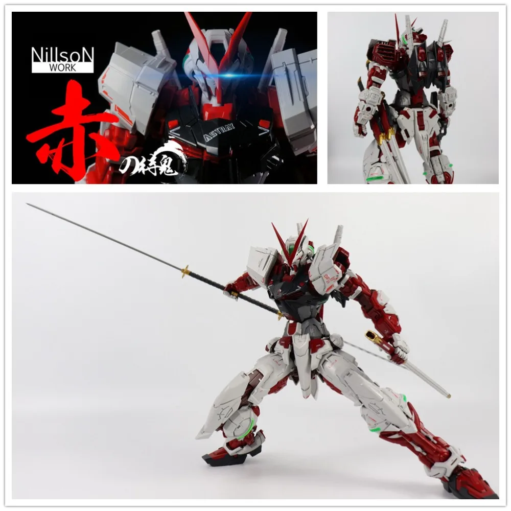 Nillson рабочая модель 1: 60 PG MBF 02 с пути красная рамка Gundam 1 0/2 0 летный аппарат DN001
