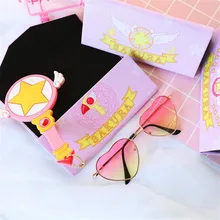 Аниме Cardcaptor Sakura очки Чехол Косплей костюмы аксессуары реквизит звезда изменить кошелек Moe Quest Маленький забавный пакет