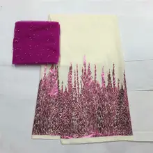 LX! последние французские нигерийские кружевные ткани высокого качества Тюль кружевная ткань в африканском стиле Свадебные французский тюль кружева! J122735