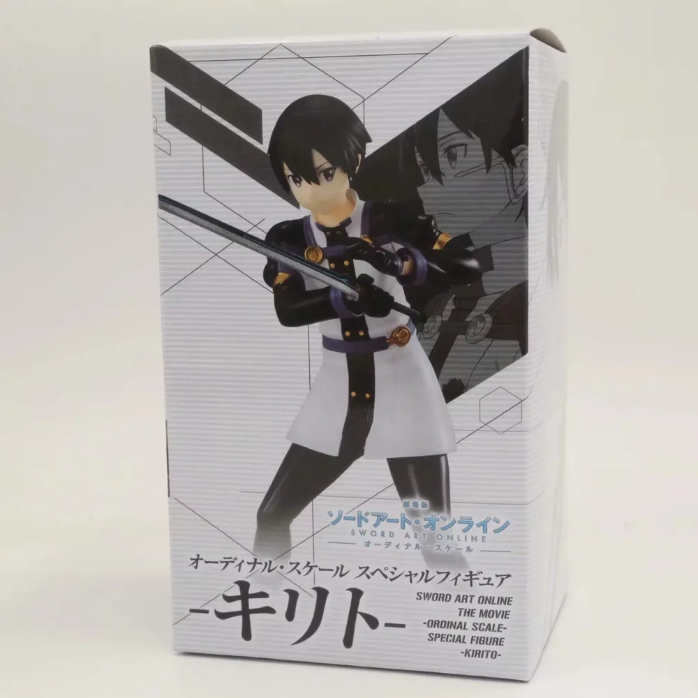 Меч искусство онлайн Kirigaya Kazuto фигурка Фигурки ПВХ Аниме САО модель горячие