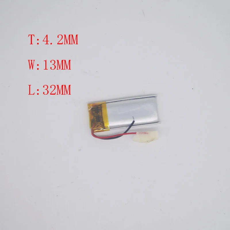 3 7 v литиевая батарея 401535/421332 bluetooth гарнитура мышка с камерой pen смарт-браслет 180mAh |