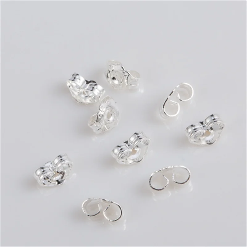 Серьги из серебра 500 пробы с наполнителем для ушей 925 шт.|earring accessories|silver accessoriesaccessories earrings |