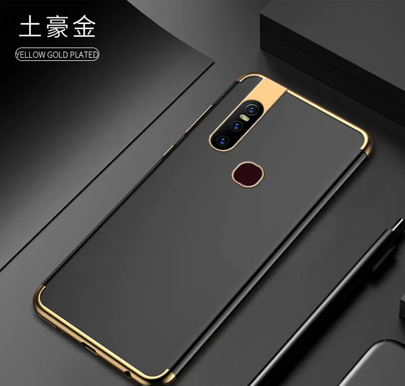 For VIVO V15 Pro Case Soft Silicone Slim plating transparent Protect Back cover case For vivo v15 v15pro full cover phone shell