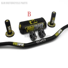 Коническая ручка ручки руля колодки Руль Зажим бар 1-1/" яма велосипед мотоцикл для мотокросса руль