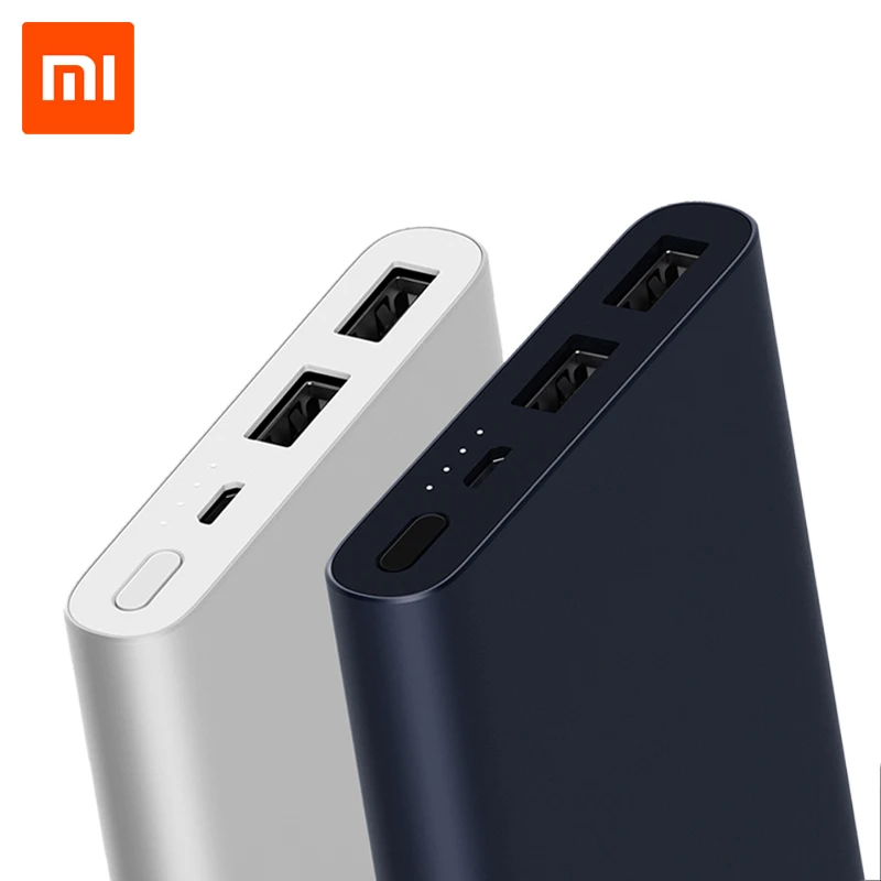 Xiaomi Power Bank Mi 10000mAh 2i Dual USB Portable Charger