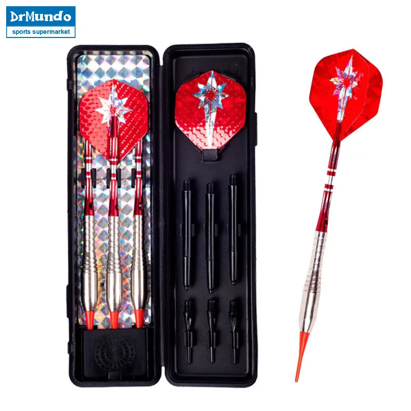 

16g Soft Tip Darts Copper Steel Darts Needle Professional Electronic Dart Safty Game For Dart Board 3 pieces/set