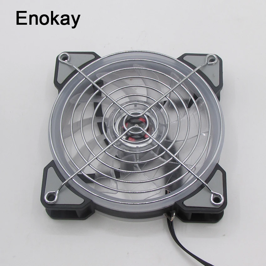 1 قطعة Enokay 120 مللي متر وحدة معالجة خارجية للحاسوب سوبر الصمت مروحة مع الصمام أضواء الكمبيوتر PC حالة مروحة تبريد امدادات الطاقة مع مصبغة 1 قطعة Enokay 120 مللي متر وحدة معالجة خارجية للحاسوب سوبر الصمت مروحة مع الصمام أضواء الكمبيوتر PC حالة مروحة تبريد امدادات الطاقة مع مصبغة