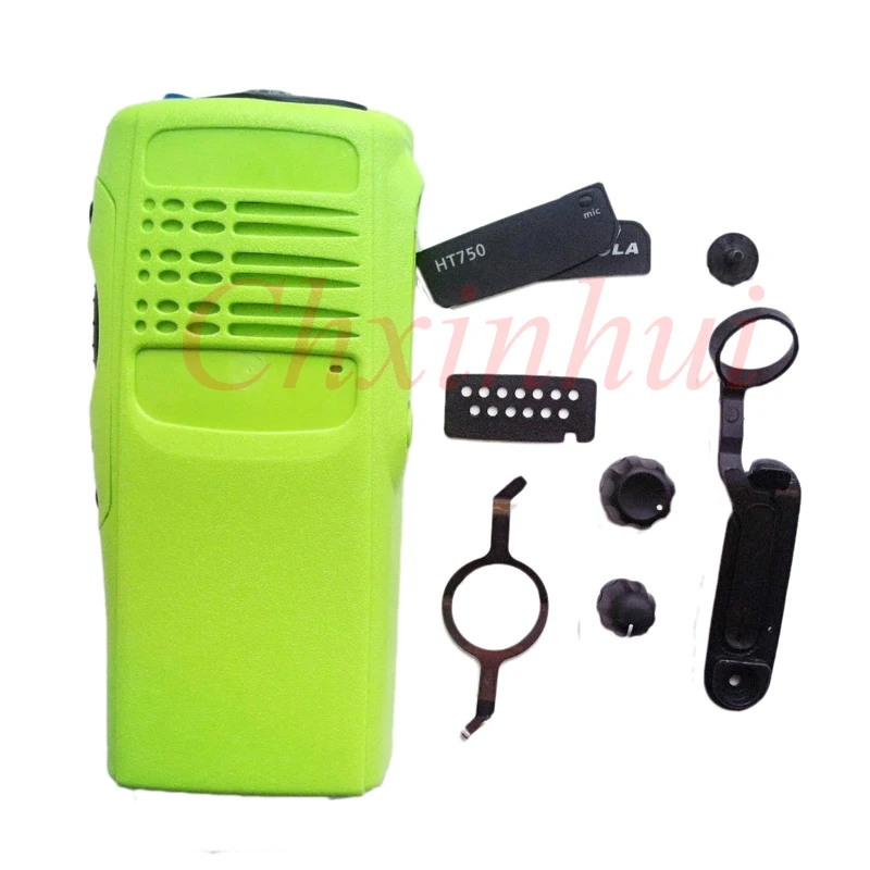 Green Radio Service Parts Case Refurb Kit For Motorola Two Way Radio Walkie Talkie HT750 Green Radio Service Parts Case Refurb Kit For Motorola Two Way Radio Walkie Talkie HT750