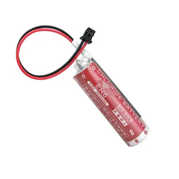 

10PCS ER6 robot encoder battery ER6/3.6V PLC servo battery for ER6VC119A/B