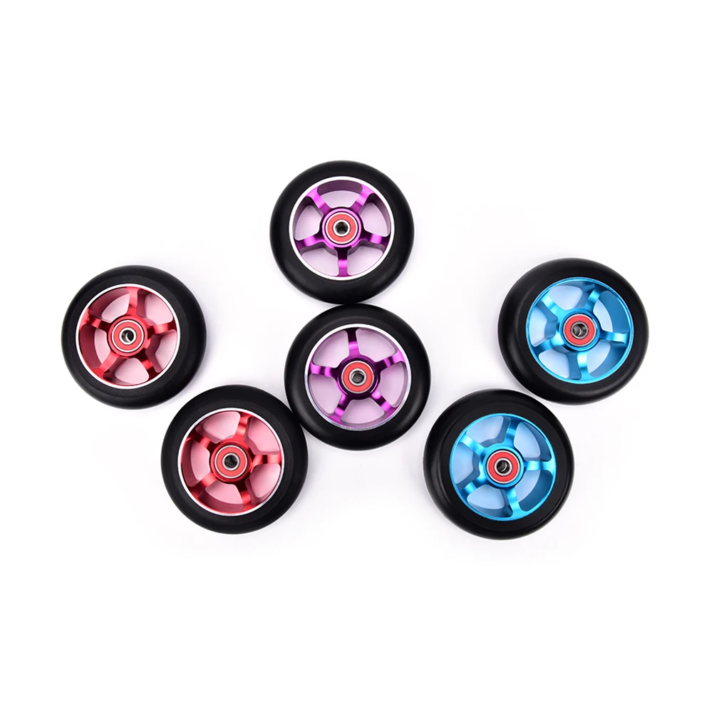 2PCS Select high quality Scooter wheels 100mm