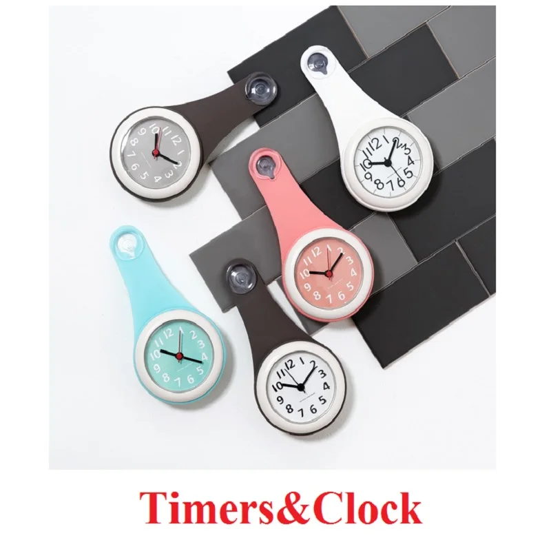 

Hangable Bathroom Wall Hanging Clocks Home Decoration Art Watch Kitchen Cutlery Utensil Furnishing Kitchenware 2018Fashion Style