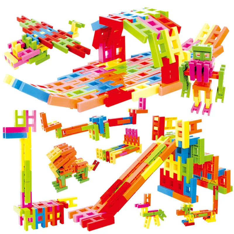 h shaped building blocks