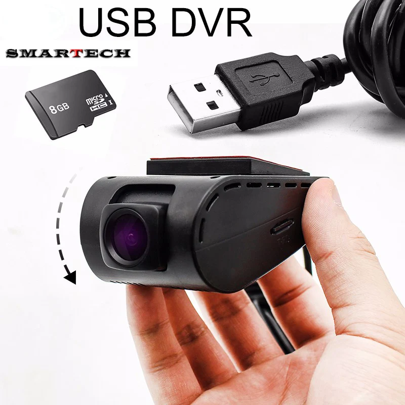SMARTECH автомобиль USB DVR Фронтальная камера HD Камера для Android автомобилей Радио ПК Viedo