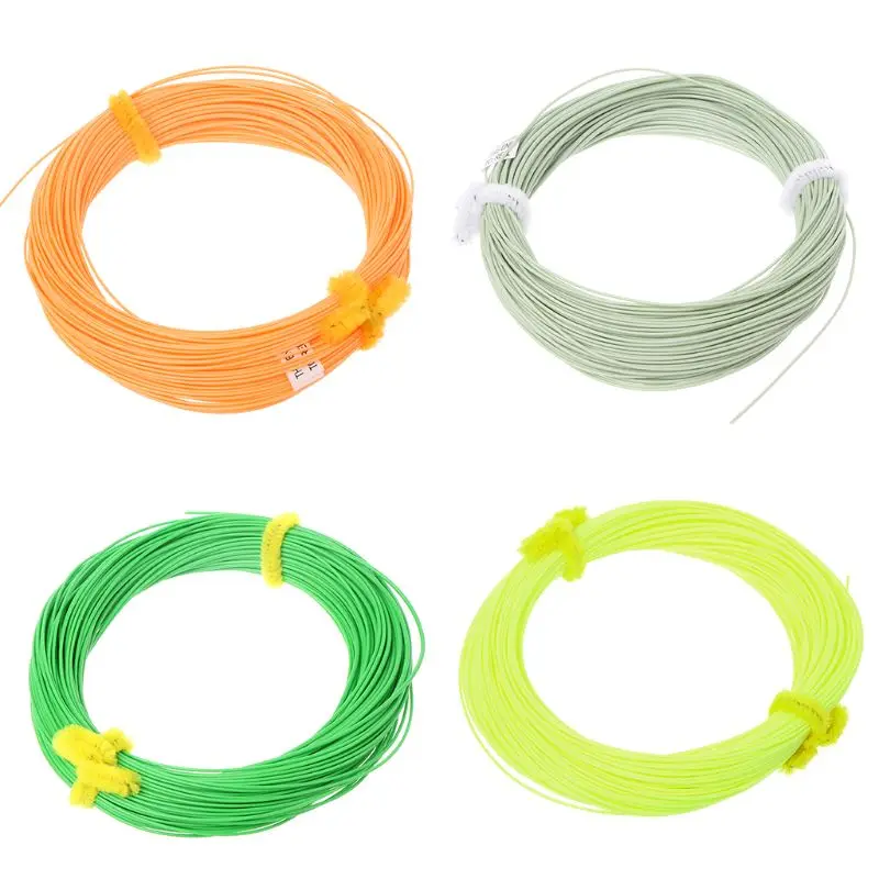 

Fly Fishing Line Casting WF 30m Floating Outdoor Tackle Weights Colorful 4 Colors 4/5/6/7wt Accessories Professional Lines