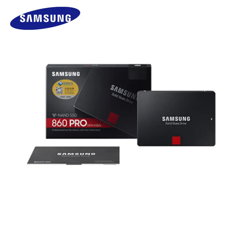 samsung внутренний SSD 860PRO MZ-76P256B/MZ-76P512B/MZ-76P1T0B 256G/512G/1T 2,5 дюйма SATA твердотельный накопитель для ноутбука