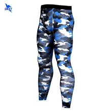 Камуфляж MMA боксерские компрессионные брюки обтягивающие беговые колготки мужские для занятий фитнесом спортом в тренажерном зале тренировочные брюки быстросохнущие камуфляжные леггинсы