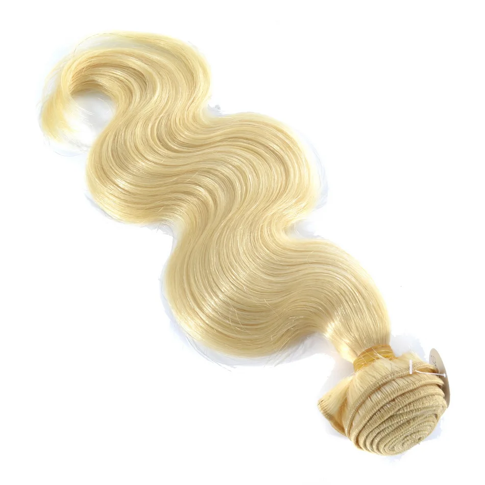 New star волос бразильский Мёд светлые волосы тело волна человеческий волос, густые волосы 1/3/4 пряди плетения 10A Remy 613 волосы