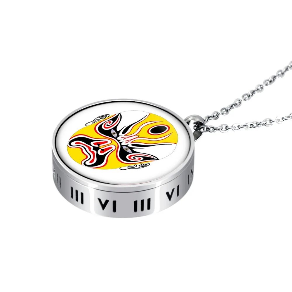 ZP-PS045-2 Enamel Essential Oil Diffuser Locket