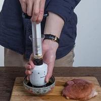 Quickdone инъекций Тип иглы Мясо Tenderizer профессиональный ручной мясо инжекторы вводить свежего мяса Кухня инструменты AKC6001