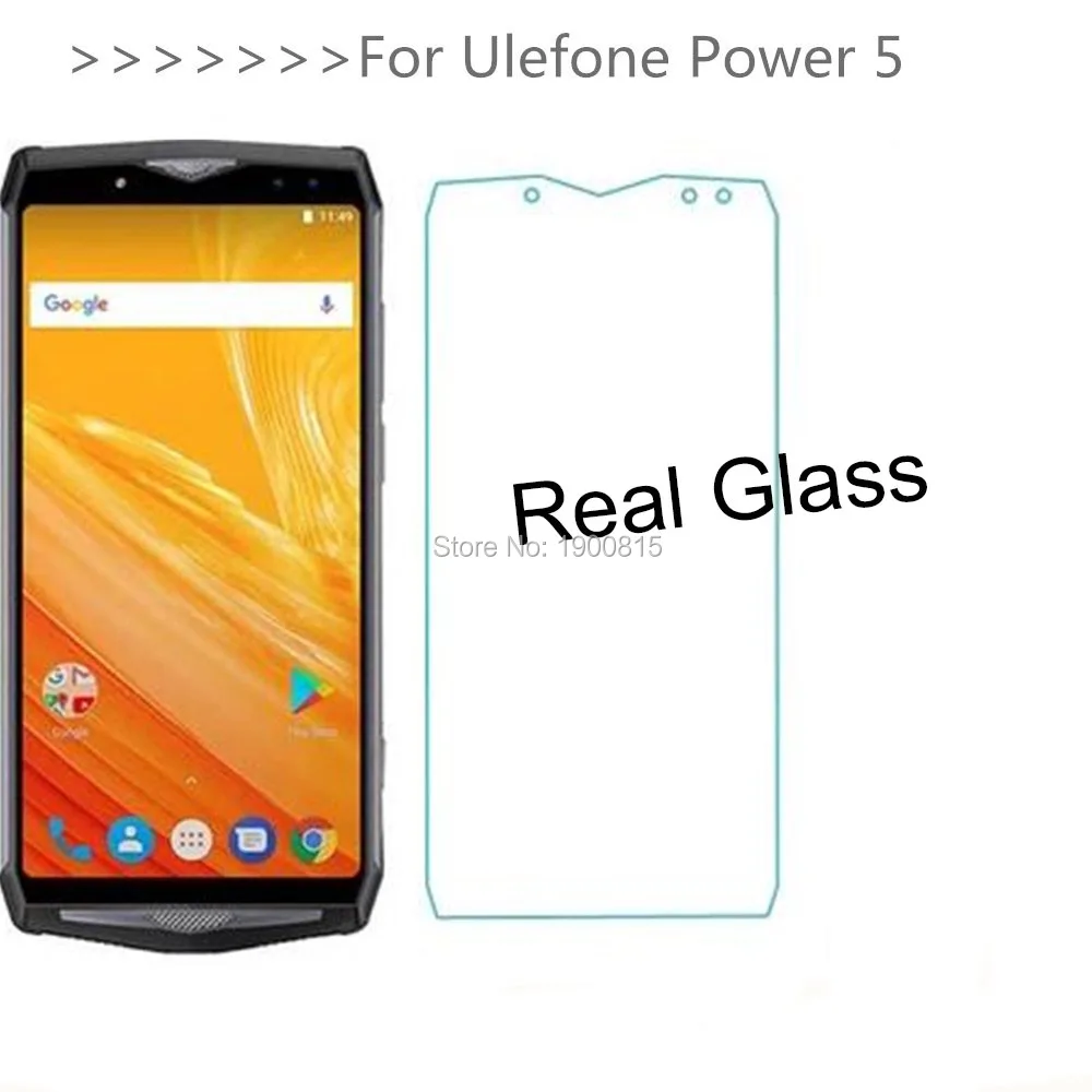 2 шт. закаленное стекло для Ulefone Power 5 Защитная пленка экрана прозрачная защитная