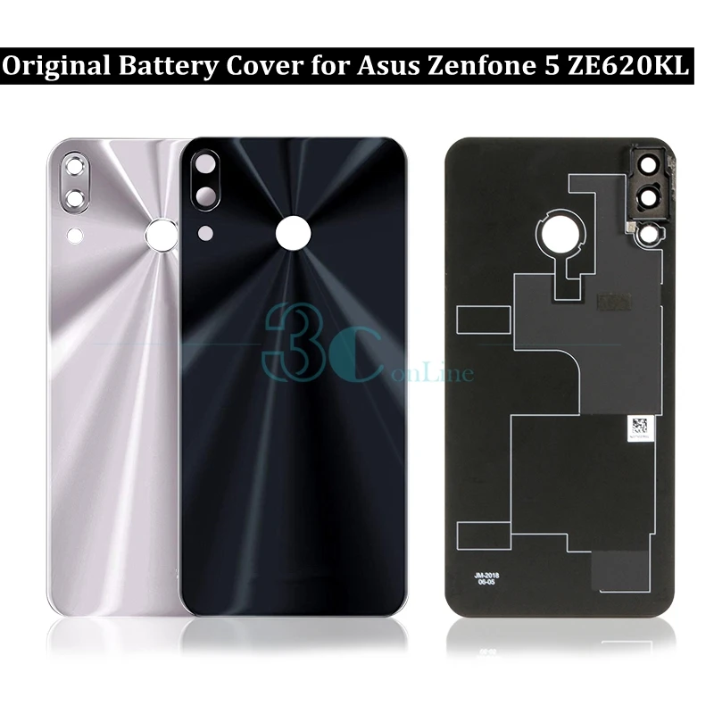 

For Asus Zenfone 5 ZE620KL Back Battery Cover Door Housing Rear Window Glass for Zenfone5 ZE620KL Replacement Repair Spare Parts