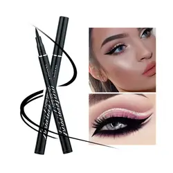 Макияж глаз 1 шт черный стойкий Eye Liner Pen Водонепроницаемый Косметическая подводка для глаз жидкая Косметика для макияжа Подводка для глаз