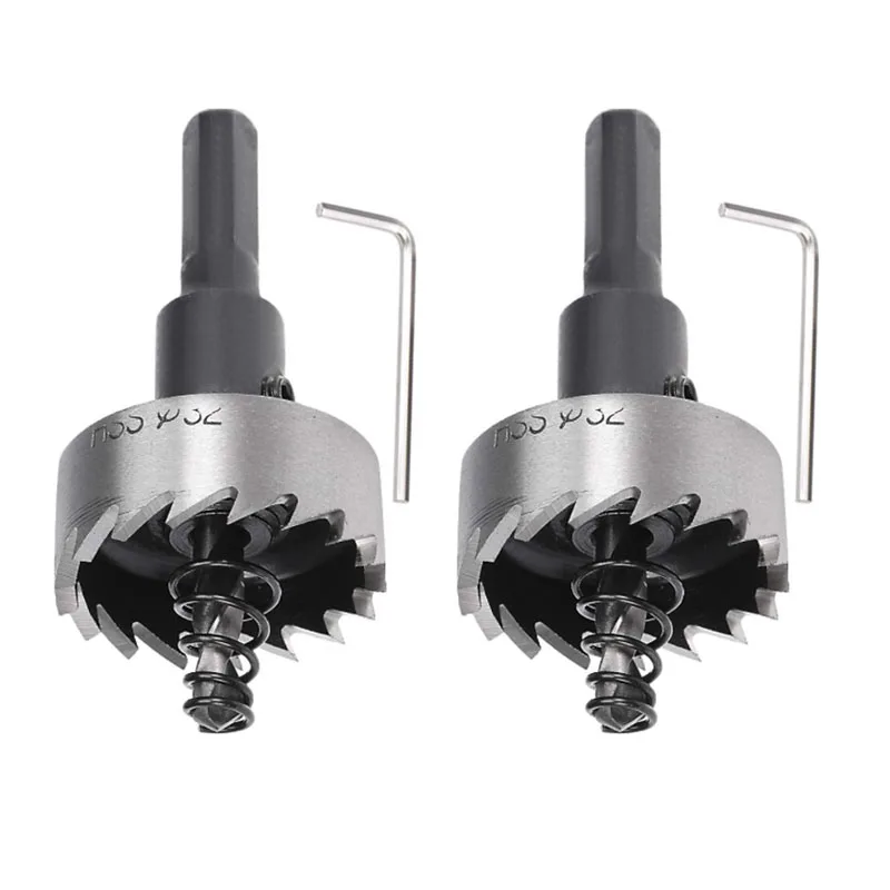 

32mm HSS Drill Bit Hole Saw for Stainless Steel Metal Alloy Wood 2 Pcs