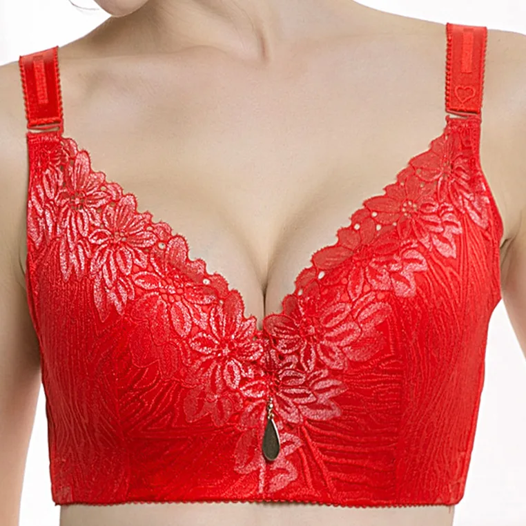 Weseelo36-50 Plus size bra biggest bra large size cup lingerie bra push up breathable cotton healthy brassiere underwear bra