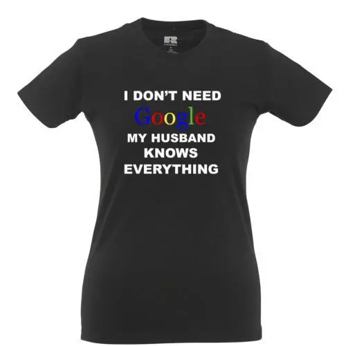 Летняя Мода Офис Ich Nicht Вт Нужно Google Мой Муж Знает Все Люстиже Вис О-Образным
