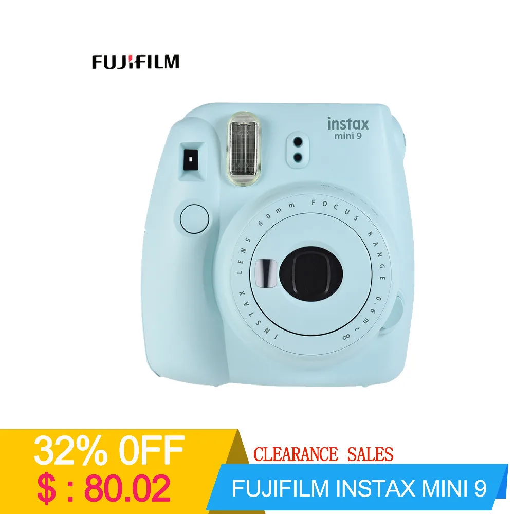 Мгновенная Камера Fujifilm Instax Mini 9 5 цветов фотокамера + 14 в 1 комплект сумка для видео