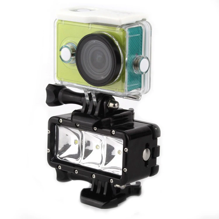 Nova go Pro à Prova Impermeável Água Led Flash Luz de Vídeo Mergulho Subaquático Luz para Gopro Hero4 Mais Sj4000 para Xiaomi yi Sjcam Acessórios - Image 5