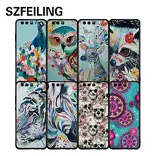 De Teléfono TPU suave para BBK Vivo Y66 Y67 Y75 Y79 Y66i V5 volver cove super Delgado 3D pintura funda negra mate para móvil(China)