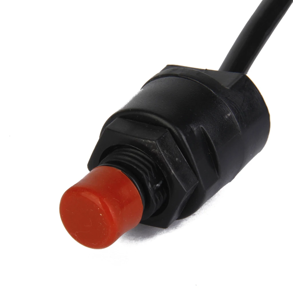 Motorboat Outboard Engine Ignition Starter Key Switch & Stop Tether Cord for Kayak Canoe Rafting Surf Surfing Rowing Boat Access