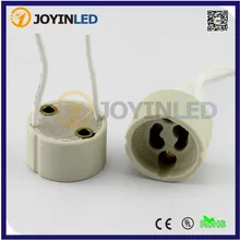 20 штук Керамика лампы адаптер GU10 держатель Гнездо