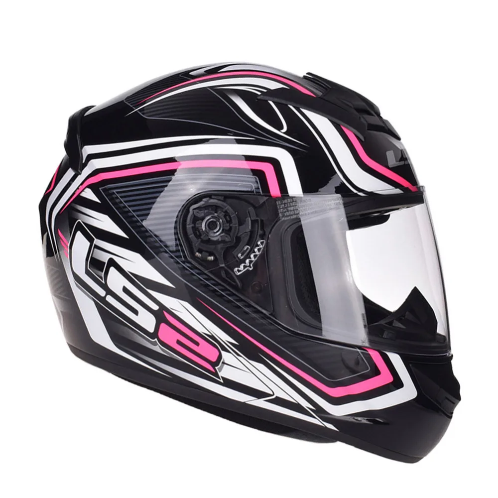 LS2 гоночный Полнолицевой мотоциклетный шлем для женщин Casco Capacete Moto детские шлемы