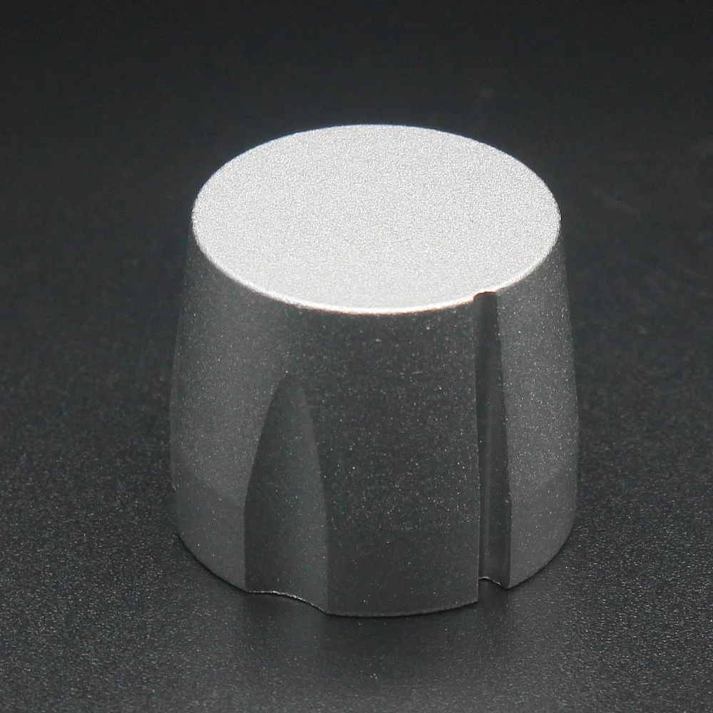 Aluminum Alloy Knob 21x17mm Potentiometer Knob Audio Knob Silverin