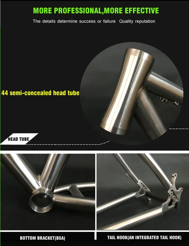 Cheap FREE SHIPPING !!! TiTo titanium mountain bike MTB frame 650B 26`` 27.5`` 44 head tube bicycle 3 Cheap FREE SHIPPING !!! TiTo titanium mountain bike MTB frame 650B 26`` 27.5`` 44 head tube bicycle 3