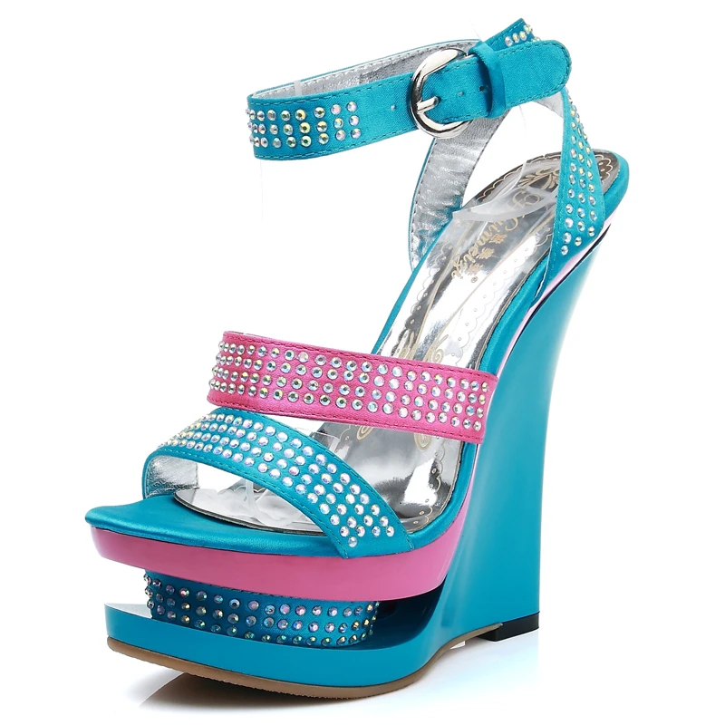 bling wedges