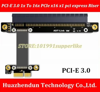 

Riser PCI-E 3.0 1x To 16x PCIe x16 x1 pci express Riser mining graphics card extension cable PCI-Express Gen3 8Gbps Low-energy