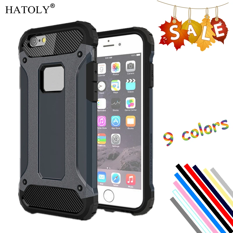 Чехол HATOLY для iPhone 6s силиконовый резиновый защитный жесткий чехол Apple 6s|case for