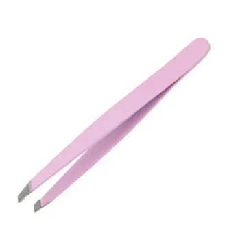 

Convenient Pink Eyebrow Toiletry Kits Tweezer Makeup Cosmetics Eyebrow Clip Makeup Tool