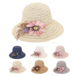Шляпа-ведро для мужчин и женщин в стиле хип-хоп, шляпа с цветочным принтом в рыбацком стиле, летняя шляпа, плоская шляпа для любителей пляжа